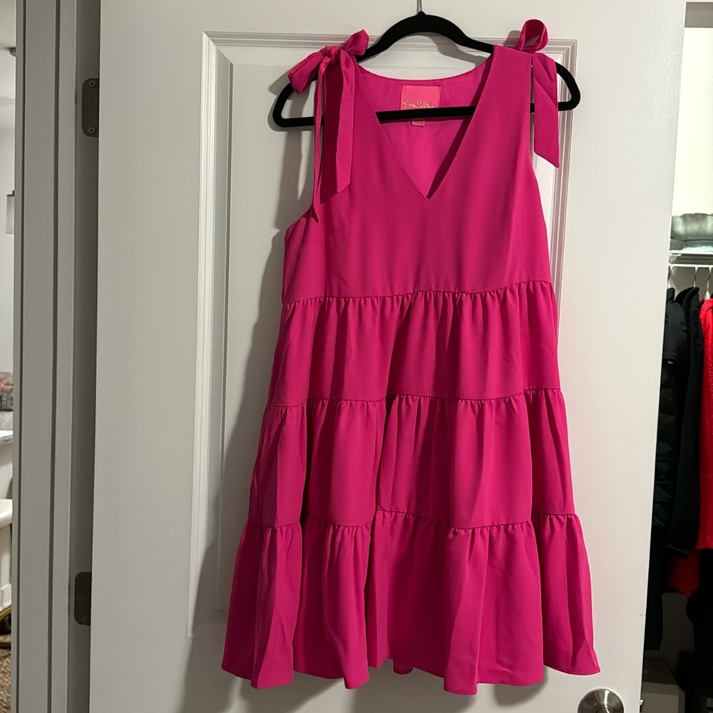 Lilly Pulitzer Blisslyn Tiered Dress Size M